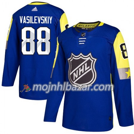 Dresovi Tampa Bay Lightning Andrei Vasilevskiy 88 2018 NHL All-Star Atlantic Division Adidas Royal Plava Authentic - Muške Dresovi Tampa Bay Lightning Andrei Vasilevskiy 88 2018 NHL All-Star Atlantic Division Adidas Royal Plava Authentic - Muške